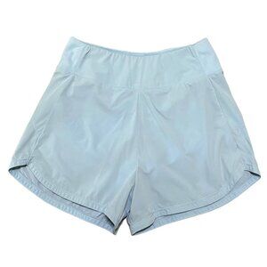 Nike Dri Fit 2 in 1 Athletic Shorts Womens S Blue